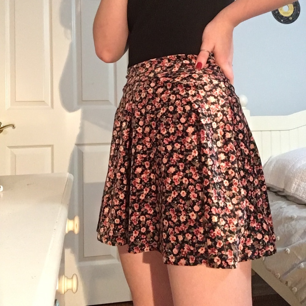 XS floral skirt
